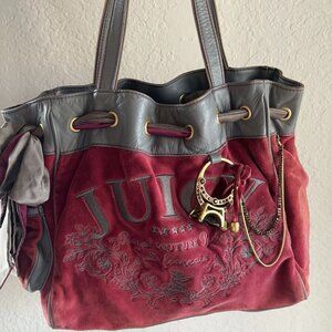Juicy Couture| Dreamer velour bag